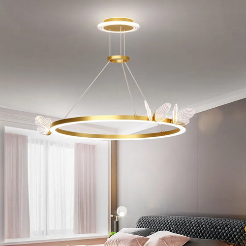 Design-Pendelleuchte aus Acryl für moderne luxuriöse Einrichtung - vue 3 sur 21