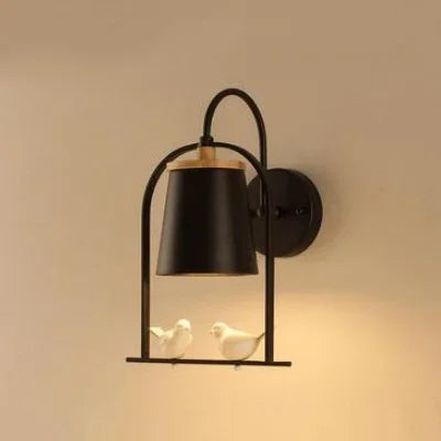 Moderne LED-Wandleuchte in Vogel-Design für Dekoration - vue 13 sur 12
