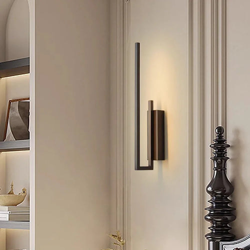 Moderne Wandleuchte aus Messing für verschiedene Räume - vue 2 sur 8
