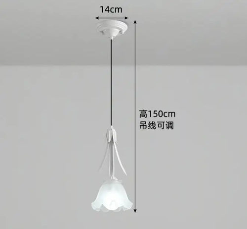 lustre suspendu à led en verre blanc laiteux à 3 têtes