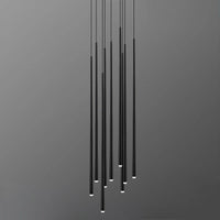 lustre longue ligne luxe pour éclairage intérieur et décoration
