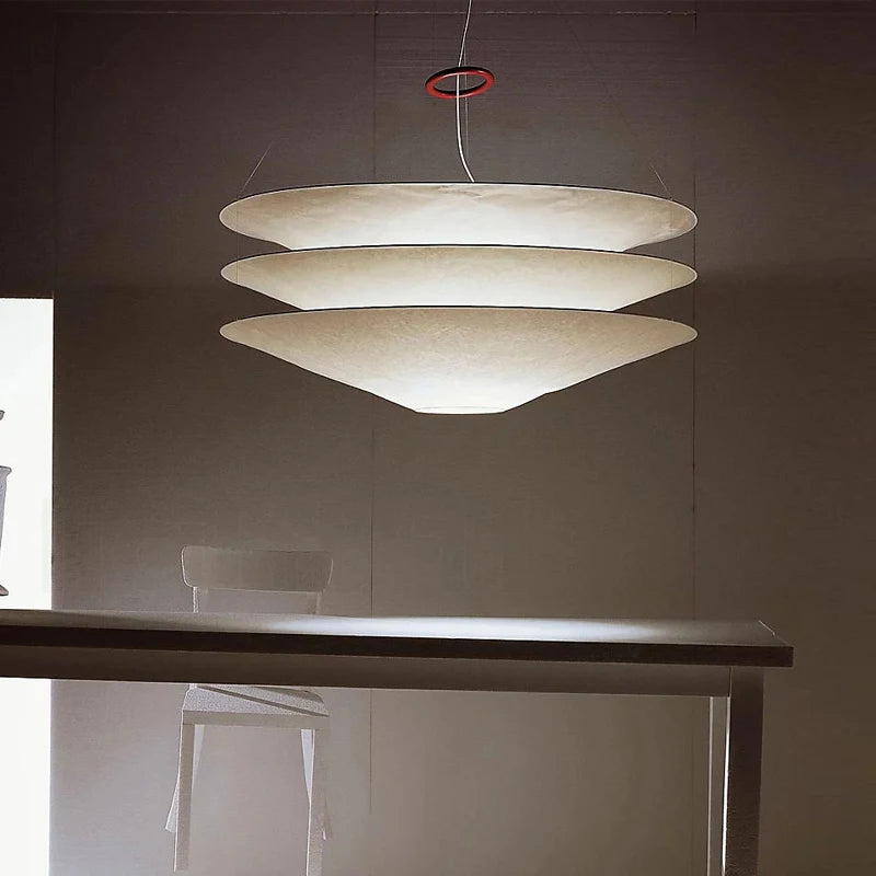 lustre nordique wabi sabi led pour décoration de loft