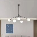 Moderne LED-Pendelleuchte mit minimalistischem Design für ein elegantes Interieur