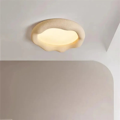Deckenleuchte Wolke im wabi-sabi-Stil minimalistisch für sanftes Licht - vue 5 sur 12