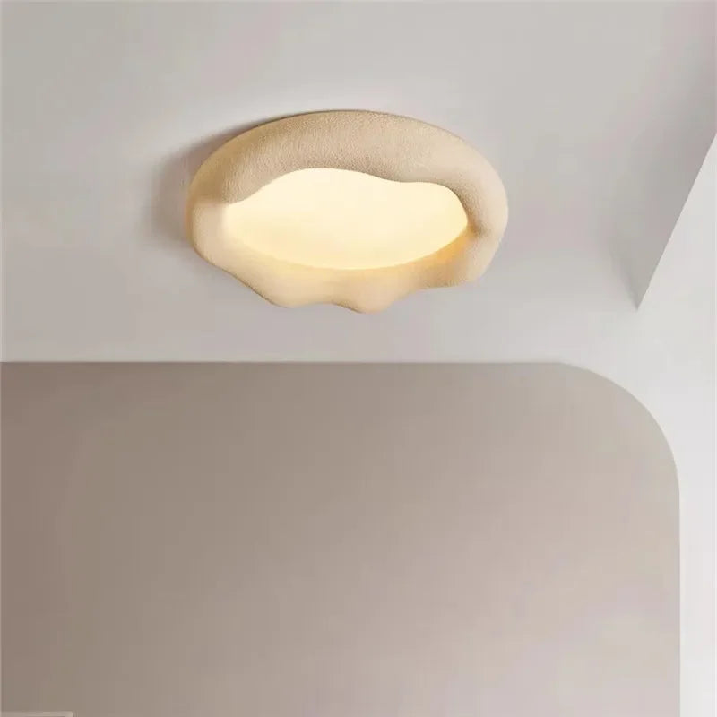 Deckenleuchte Wolke im wabi-sabi-Stil minimalistisch für sanftes Licht - vue 4 sur 12