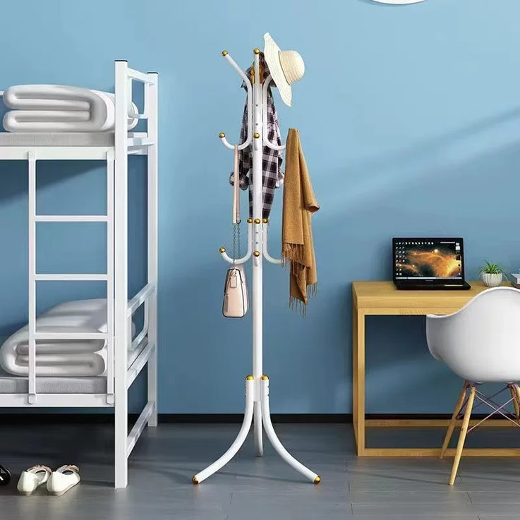 Steel Stand Vertical coat hangers ,Wall Entrance Shoe Coat Rack,Floor Clothes Wardrobes Clothing Shelf Furniture