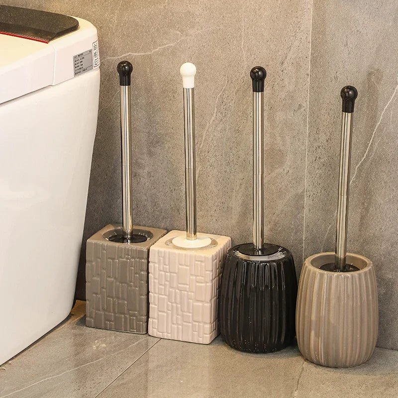 brosse de toilette céramique nettoyage sans angle mort - vue 7 sur 13