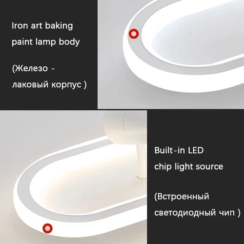 LED-Spot Innenbeleuchtung minimalistisch modern für Kronleuchter - vue 6 sur 18