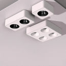 Moderner industrieller LED-Deckenleuchte im nordischen Minimalismus-Stil