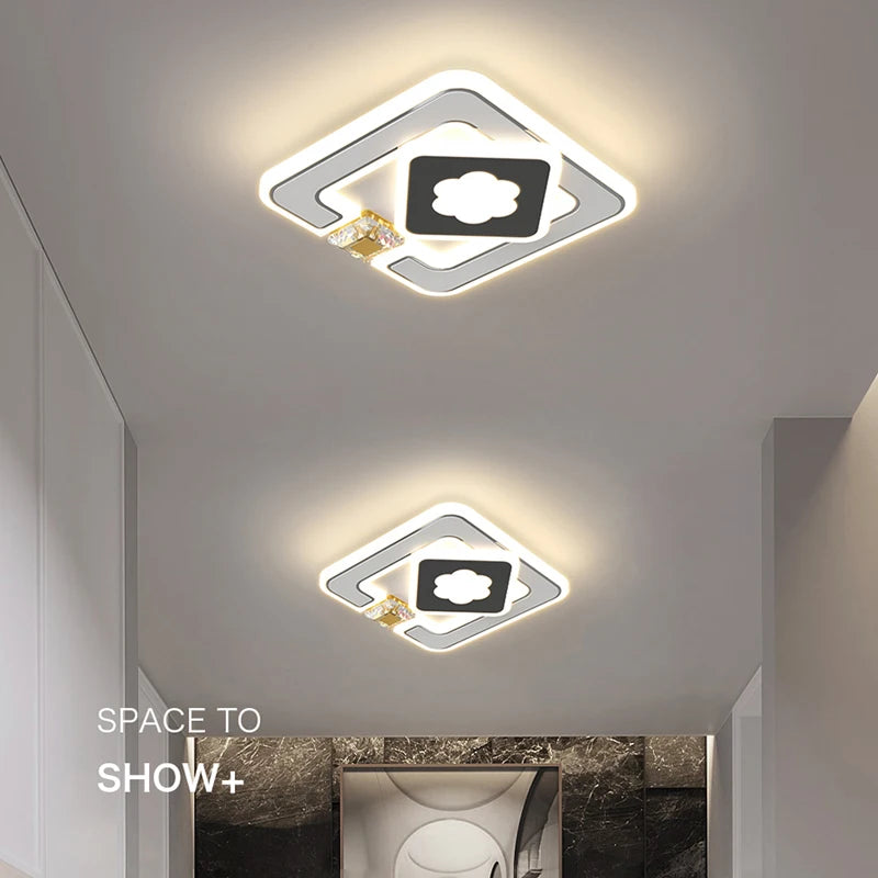 allée nordique led lumières de luxe personnalité créative - vue 7 sur 14