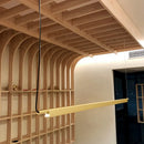 lustre led style nordique pour restaurant cuisine bar