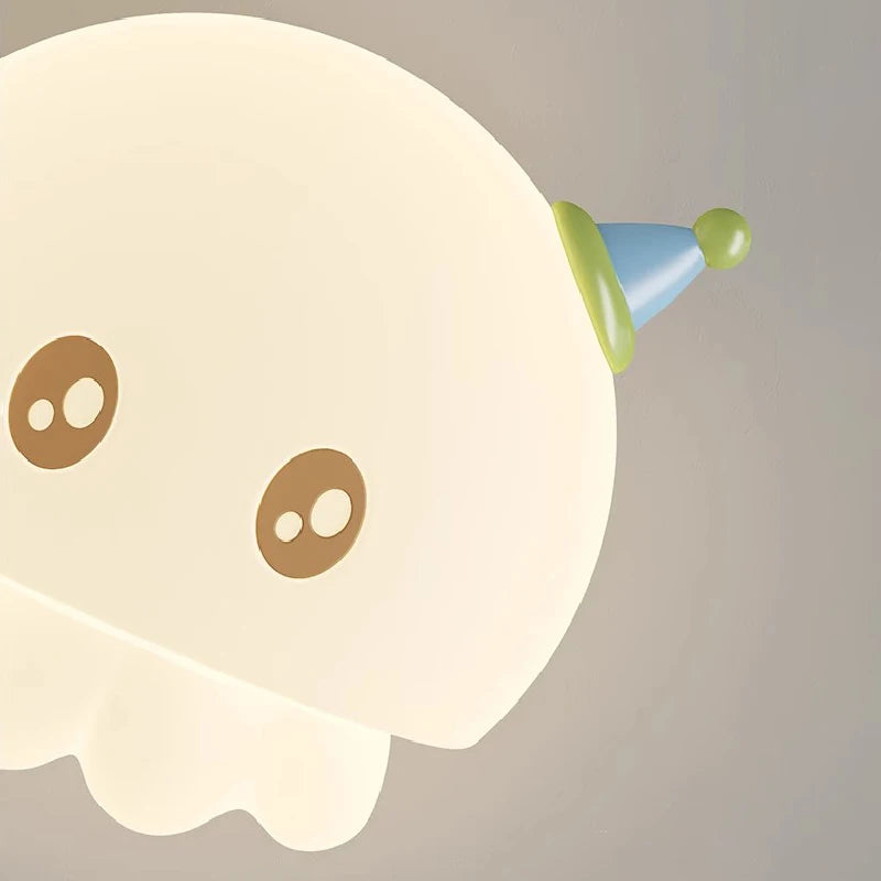 lampe de chevet poulpe mignon pour chambre enfant décoration créative - vue 7 sur 9