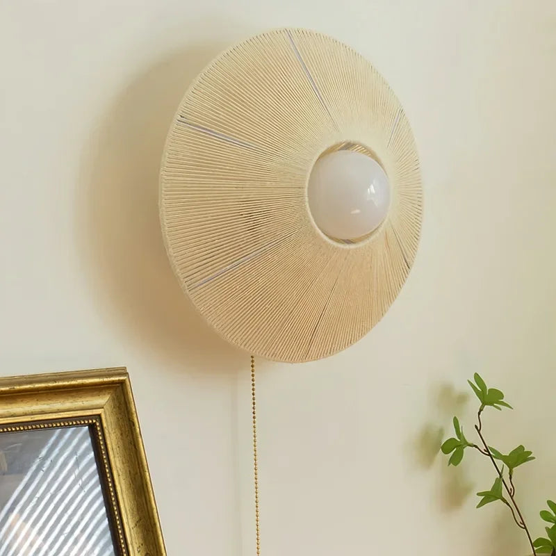 applique murale à led en corde pour décoration intérieure élégante - vue 6 sur 6