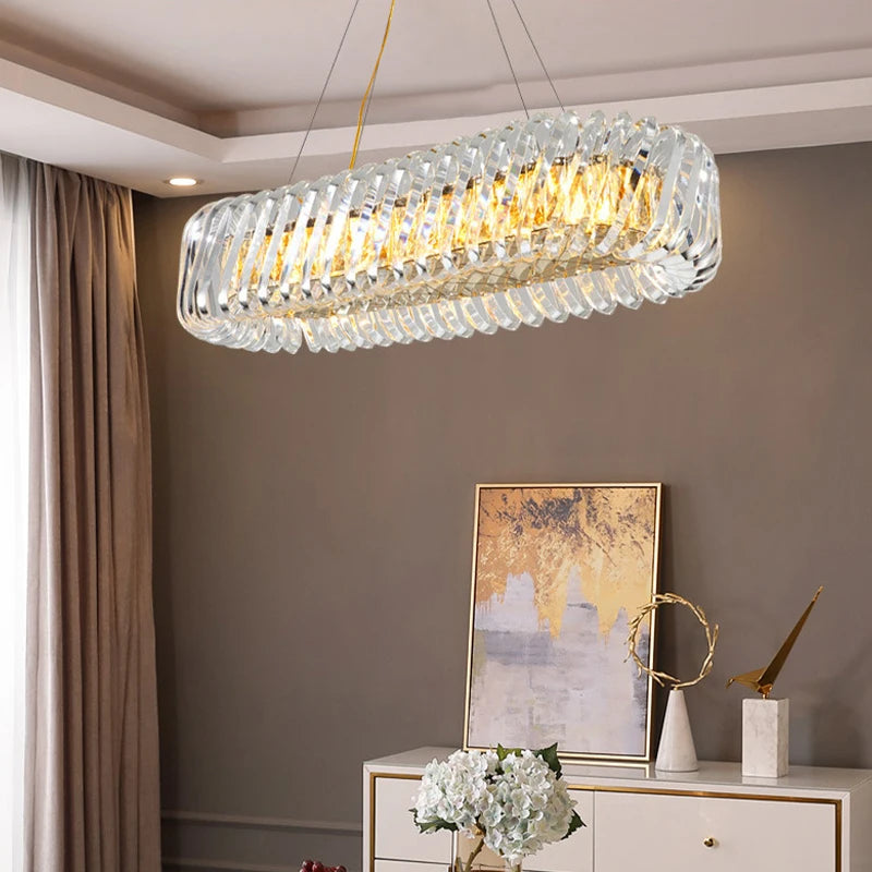 Kronleuchter aus Kristall für elegante und moderne Innendekoration - vue 4 sur 11