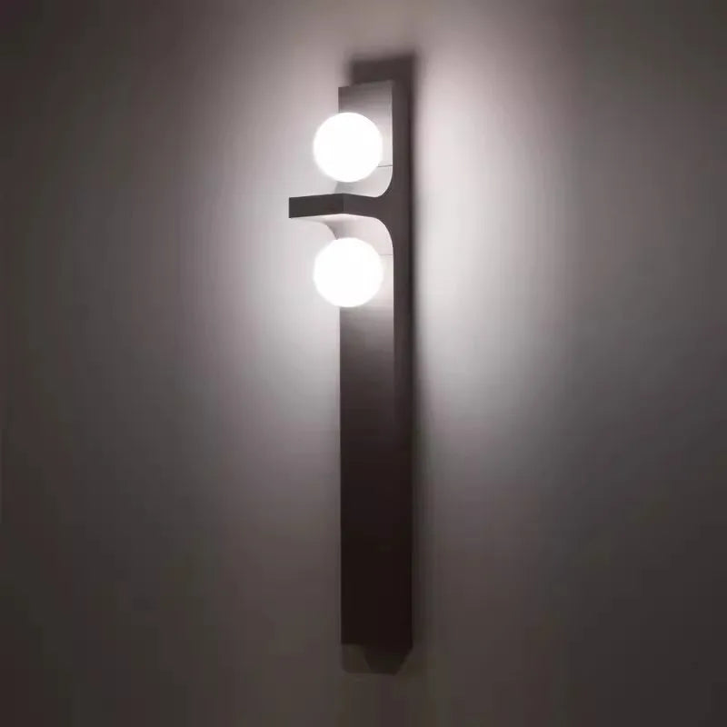 applique murale moderne boule de verre luminaire créatif pour hôtel
