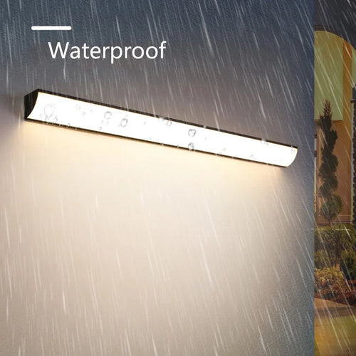 LED-Außenwandleuchte wasserdicht mit Wallwasher-Effekt modern