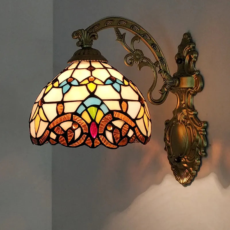 Applique murale de style Tiffany - vue 2 sur 6