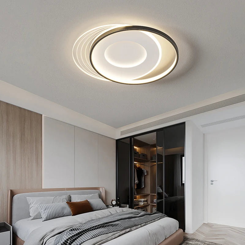 qiyimei lampe led plafonnier pour décoration intérieure techo - vue 6 sur 14