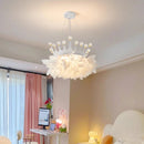 lustre romantique en cristal pour une décoration moderne
