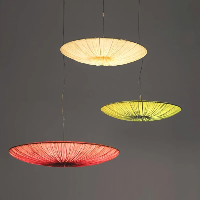 Suspension parapluie nordique modernes en tissu océan - vue 7 sur 7