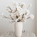 lot de 3 fleurs artificielles en soie pour mariage et décoration intérieure