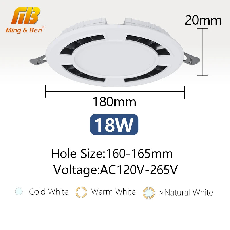 spot led encastrable dimmable pour éclairage intérieur polyvalent - vue 13 sur 14