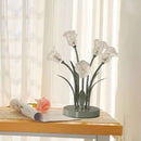 Dekorative LED-Stehleuchte in Blumenform im nordischen Stil für den Innenbereich