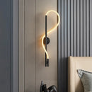 LED-Wandleuchte Acrylrohr moderner Stil Edelstahl