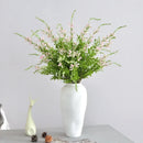 lot de 4 fleurs artificielles pour décoration de mariage et hôtel