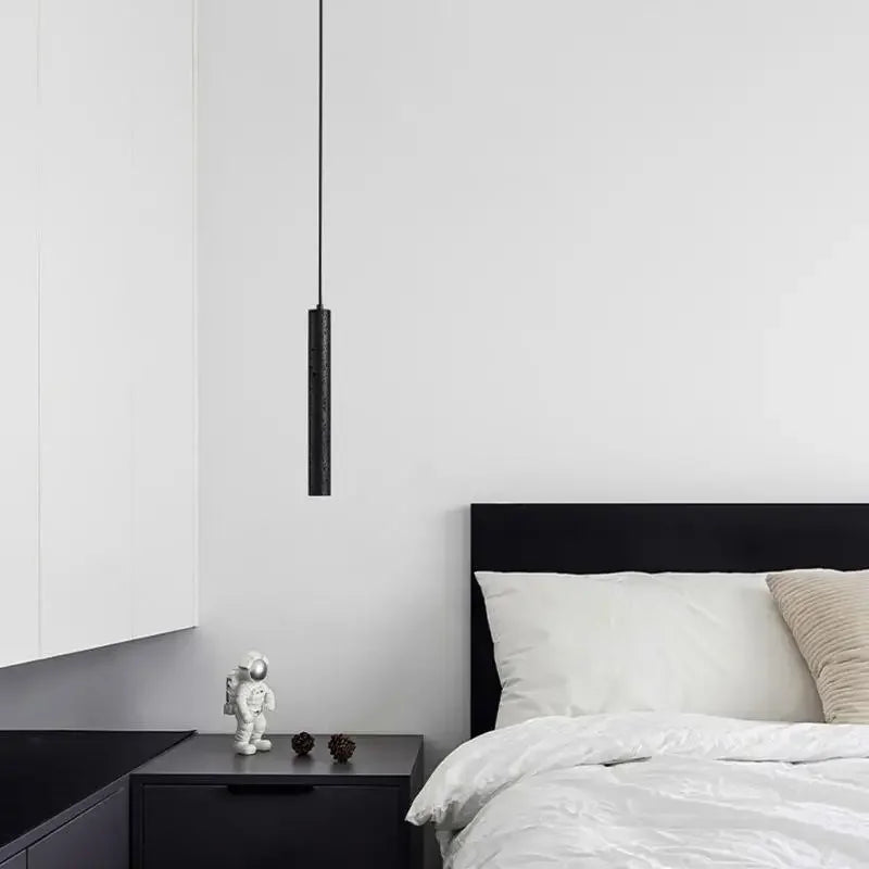 lustre haut de gamme en pierre design créatif industriel - vue 3 sur 18