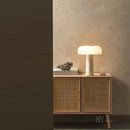Nachttischlampe Naturstein Retro Designer Wohnaccessoire