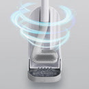 brosses de nettoyage en silicone avec support pour salle de bain