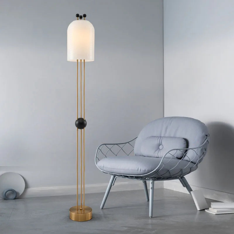 lustre en verre wabi sabi pour décoration moderne de la maison - vue 6 sur 10
