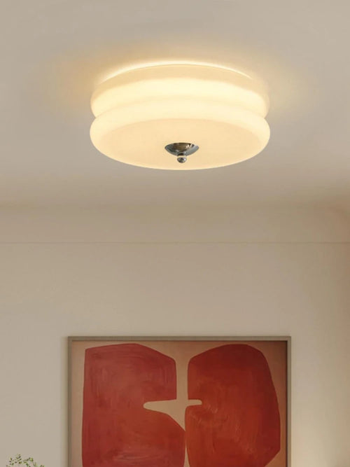 Moderner Glaskronleuchter für Retro-Vintage-Inneneinrichtung - vue 2 sur 12