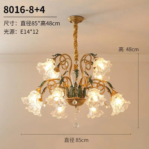 lustre moderne en cristal pour un éclairage raffiné - vue 10 sur 10