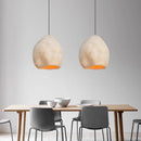 Wabi Sabi nordique LED Lustre salle à manger lampes suspendues Lustre barre suspension lampe décor à la maison Loft luminaire suspendu