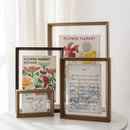 Wall-Hanging, Desktop Solid Wood Photo Frame Transparent Acrylic Frame For Framing Photos, Paintings, Posters, Certificates