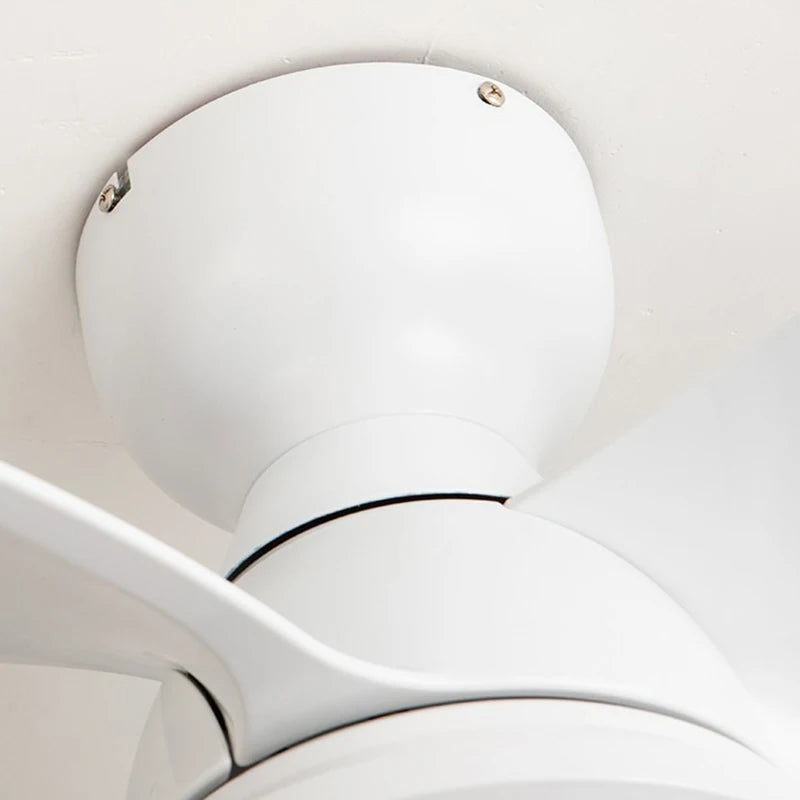 Deckenventilator mit LED-Beleuchtung und Fernbedienung für modernes Interieur - vue 5 sur 9