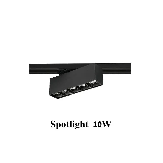 plafonnier cree led rail éclairage pour magasins et intérieurs modernes