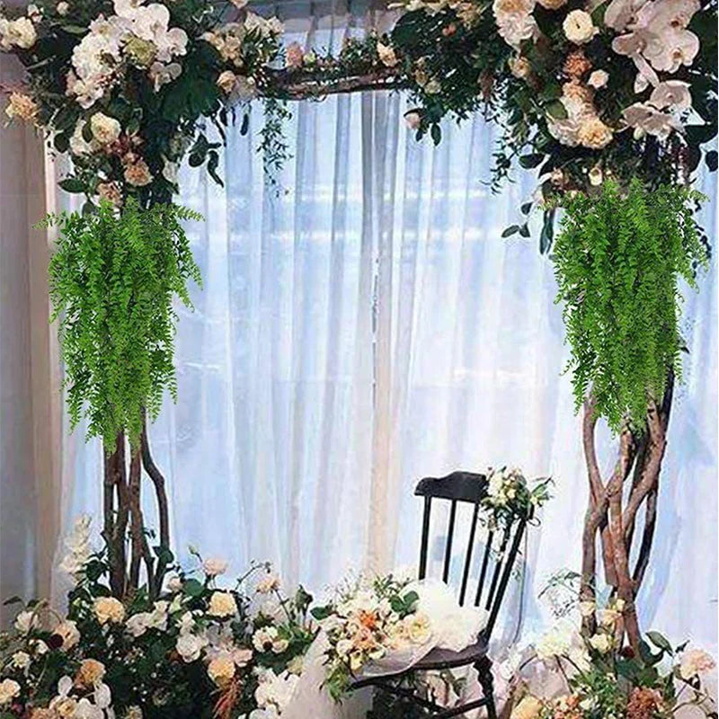 décoration murale en plante artificielle pour jardin et intérieur - vue 8 sur 8