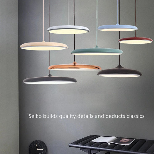 lampe led suspendue design nordique simple avec soucoupe volante