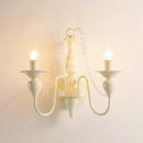 applique murale rétro en cristal style rustique pour décoration