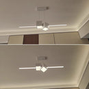 Minimalistischer LED-Kronleuchter für moderne Innenbeleuchtung