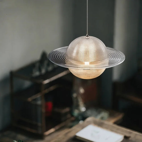 Design-Pendelleuchte aus Glas für Küche, Restaurant und Bar - vue 2 sur 12