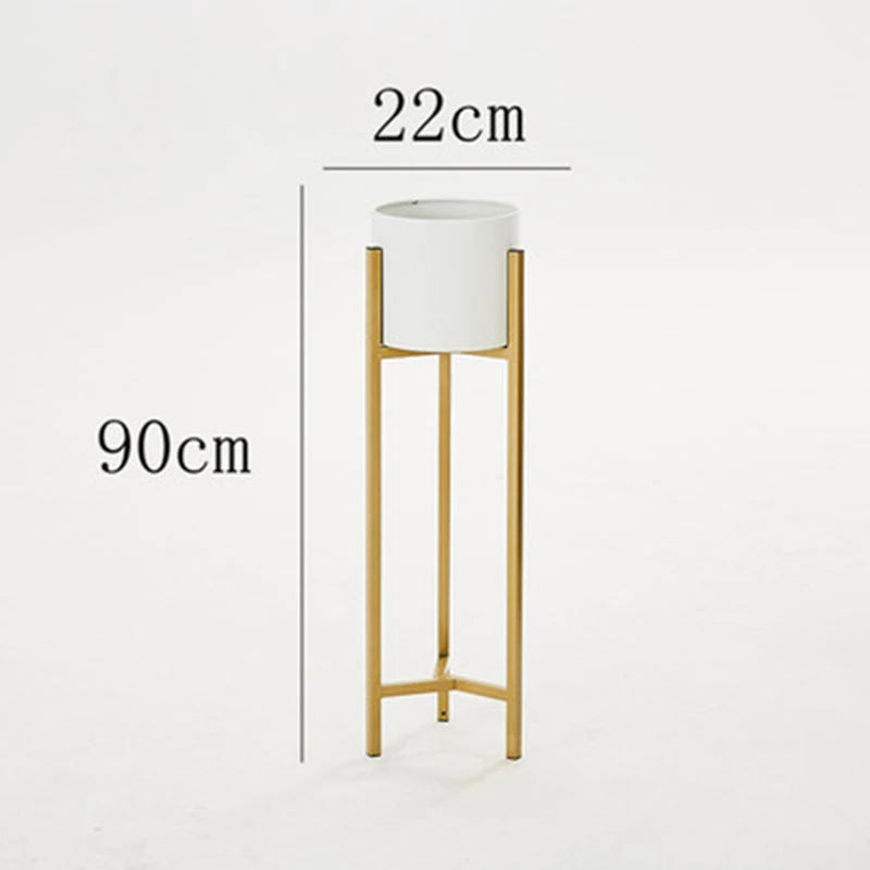 supports de plantes nordiques en fer pour extérieur - vue 10 sur 12
