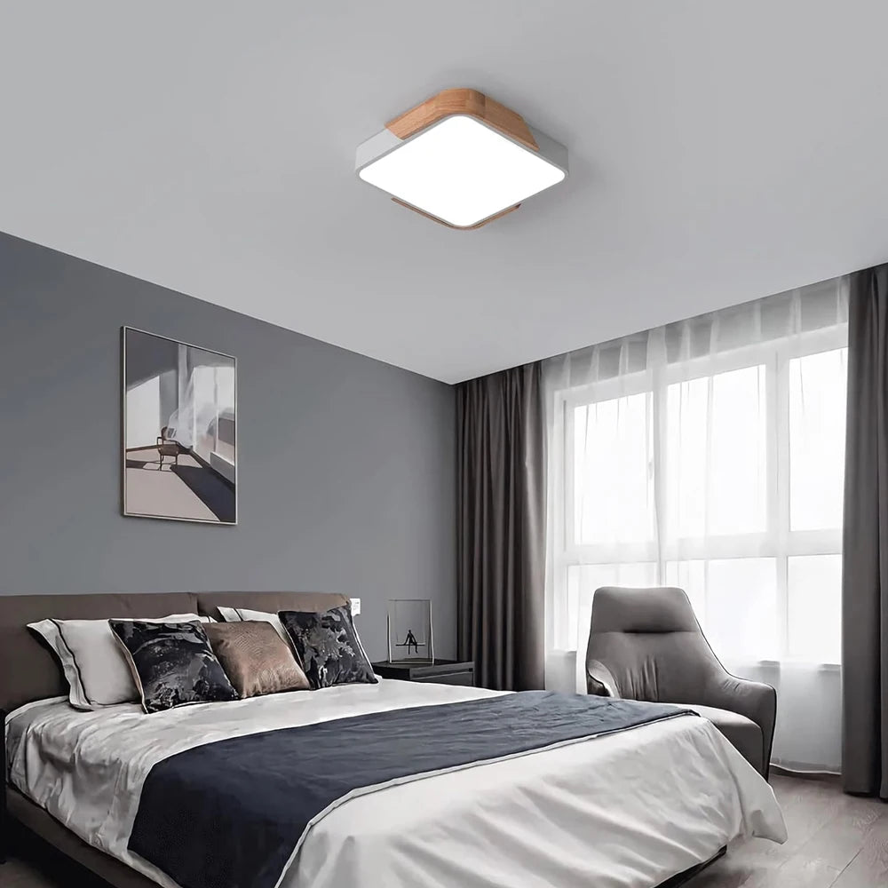 plafond moderne à leds pour décoration de maison - vue 6 sur 8