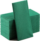 Serviette de table papier effet lin lot 100