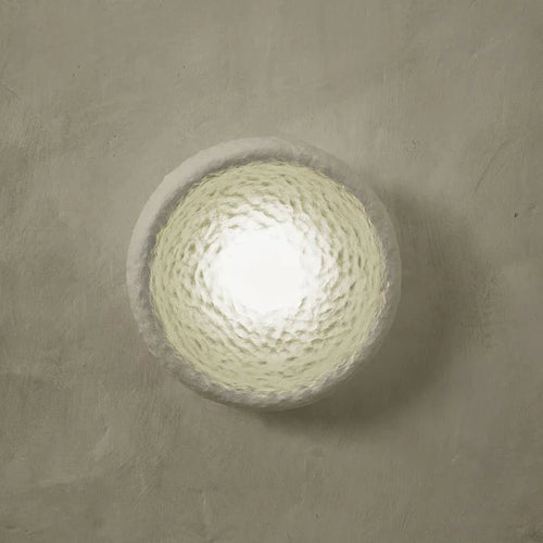 Wabi Sabi – applique murale LED Vintage en résine et verre