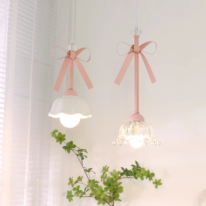 suspension décorative pour enfants en verre et céramique - vue 2 sur 10