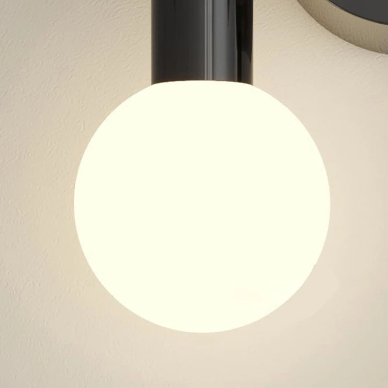 applique murale moderne en verre luminaire décoratif d'intérieur 3000k - vue 6 sur 11